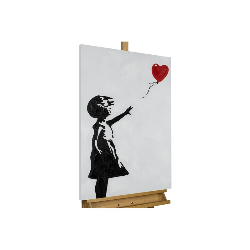 Acrylbild Banksy's Heart Balloon