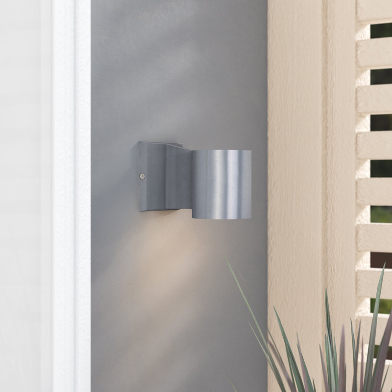 McElhattan LED Wall Light, Brushed Aluminum