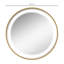 Torven Metal Round Mirror