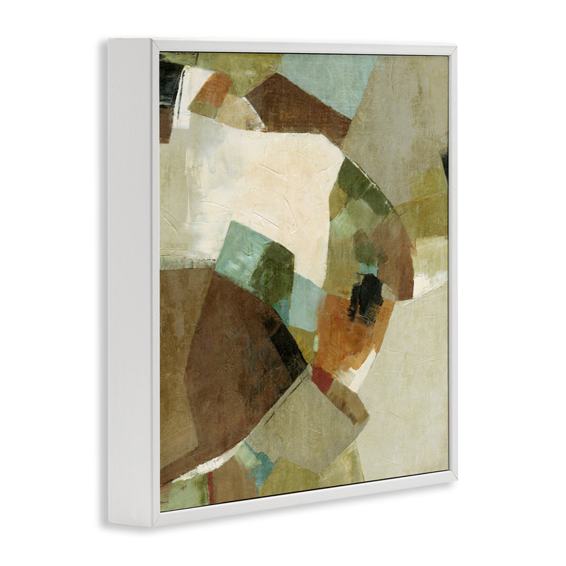 «Cliff Walk Earthy Composition», estampe numérique, conception de Suzanne Nicoll, H 24 po x l 24 po