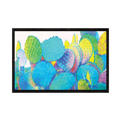 Holograph Cactus - Print on Canvas