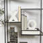 Marble Sleek 8lb X and O Bookend Set-1455115185