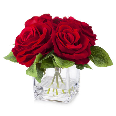 Roses Arrangement in Vase
