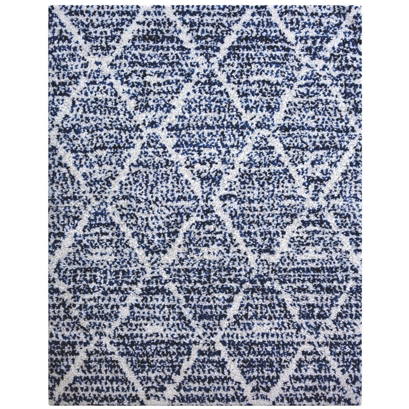 Ajahnay Moroccan Indoor Rug, Rectangle 8' x 10'
