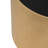 Modern Glam Wood Round Glass Coffee and End Table-749431381