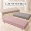 Coussin de banquette sur mesure de 7,6 cm de haut avec double passepoil et 2 attaches pour banquette de salle à manger ou coin repas.-792013405-792013366