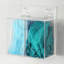 Latitude Run® Wall Clear Basket Dispenser Organizer