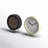 Coastal Analog Metal Mechanical Tabletop Clock