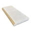 Carreau de couronne en marbre 12 po x 5 po beige