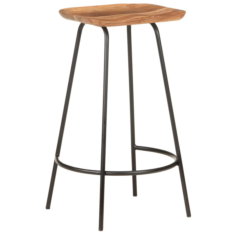 Casias Counter Stool with Metal Frame, 2