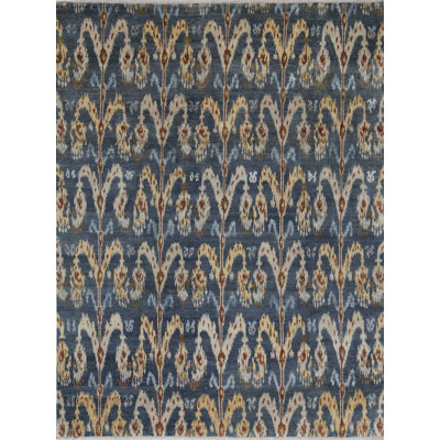 Ikat One-of-a-Kind 8'11" X 11'7" Area Rug