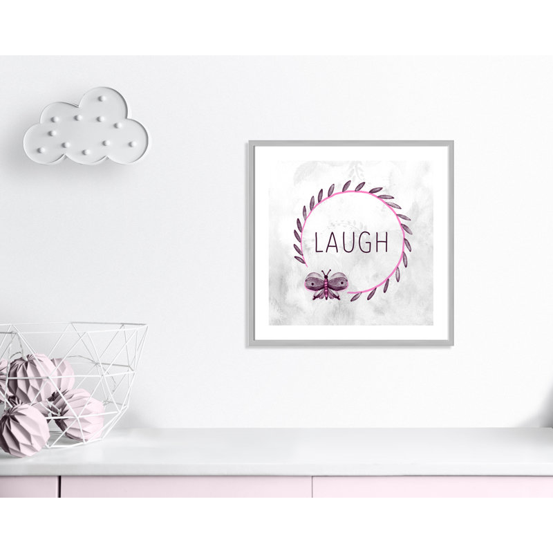 Adhésif décoratif 1 pi My Girl, Encadré de boîte argent, H 26,5 po x l 26,5 po x P 1,18 po
