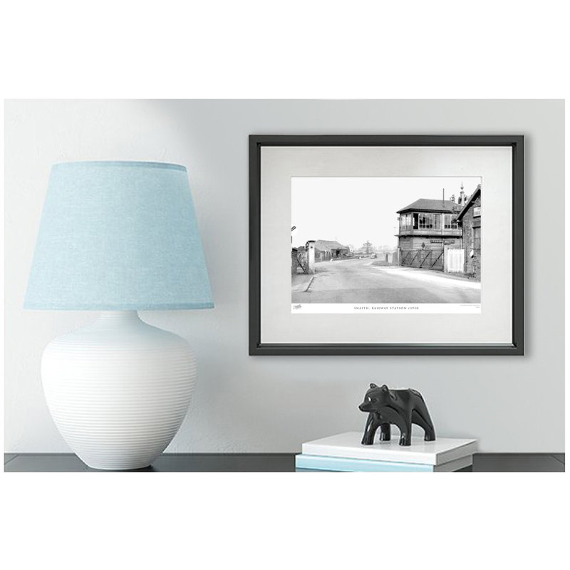 Snaith, Railway Station C1950 by Francis Frith - Single Picture Frame Print, 60cm H x 80cm W x 2.3cm D