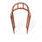 39'' W x 23'' D Polyvinyl Chloride (PVC) Arbor in Brown