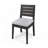 Outdoor Acacia Wood Armless Chairs with Cushions,Dining Chair-722090231