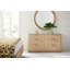 Water Round Rattan Wall Mirror