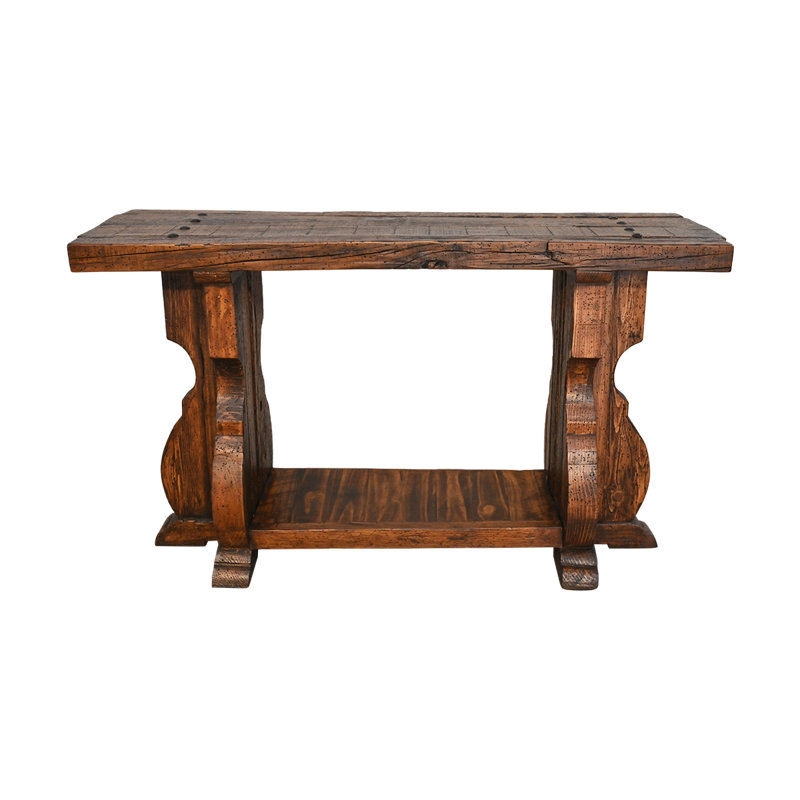 Rustic Monastery Solid Wood Sofa Table