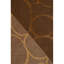 Wool Polka Dots Area Rug in Brown