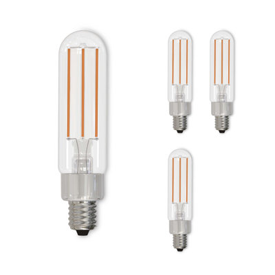 40 Watt Equivalent T6 E12/Candelabra Dimmable 3000K LED Bulb