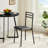 Drewann Black Dining Chair with Upholstered-15103062