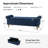 Georgia 58.5'' W  Traditional Classic Storage Bench with Solid Wood Legs and Nailhead Trim-1376251640