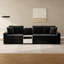 Canapé modulaire moderne avec accoudoirs de rangement, console centrale et coussins moelleux pour plus de confort et d'organisation-1448583621