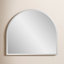 Frameless Arched Mirror Short