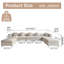 Canapé modulaire surdimensionné en velours Sadettin-124594632