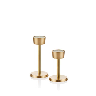 5.5'' H Brass Tabletop Candlestick