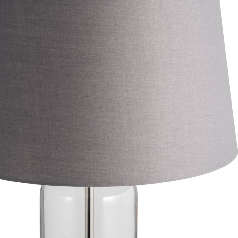 Lampe de table en verre
