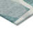 Machine Washable Indoor/Outdoor Xhevrie Teal Rug-112122502