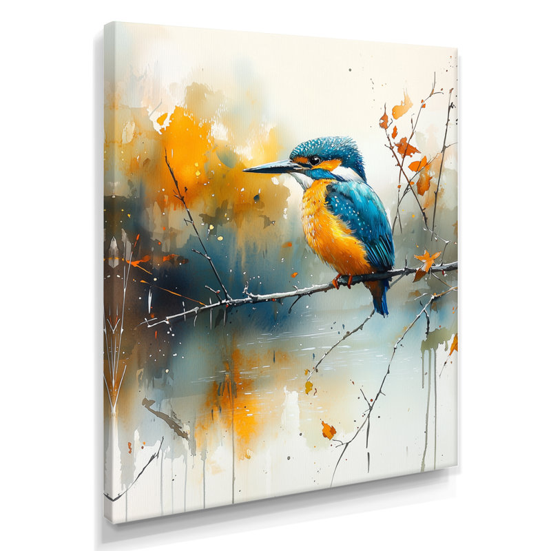 Sharleen - Animals Wall Art Living Room, 40" H x 30" W, Wrapped Canvas, Does Not Apply