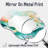 Ephemeral Pathways Of Emerald Shapes I - Abstract Shapes Asymmetrical Decorative Mirror, Modern irregular Wall Mirror, Printed on Metal-1085363208