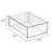 Stackable Storage Drawer - Pull-Out Sliding Storage Drawer for Kitchen or Pantry Organization