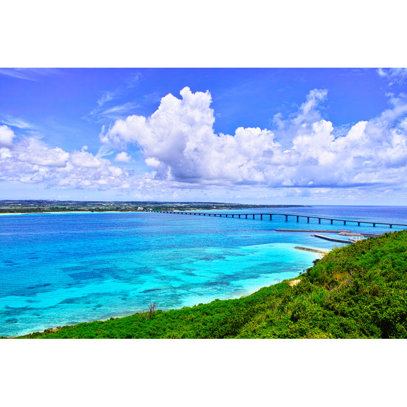 Miyakojima Sea - Wrapped Canvas Print, 81cm H x 122cm W x 3.8cm D
