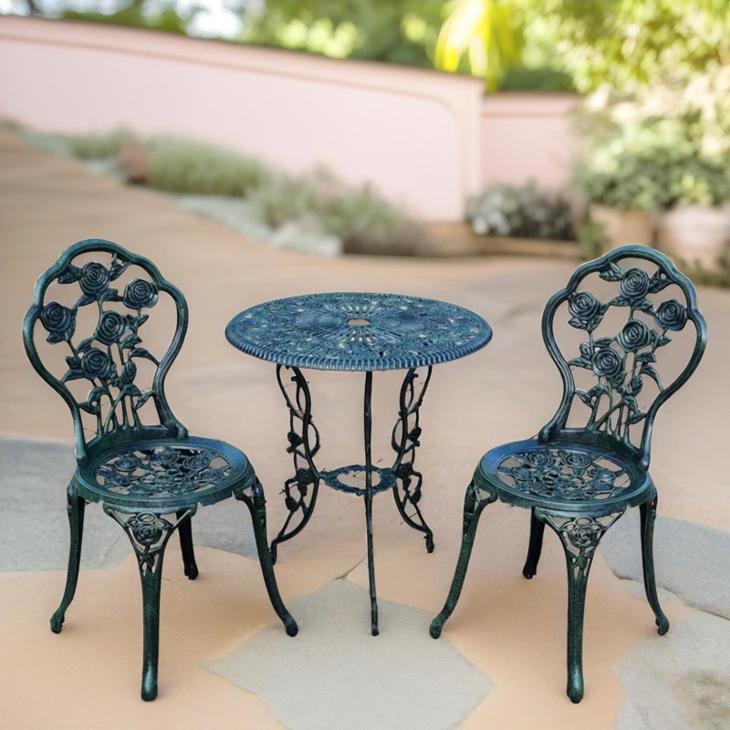 2 - Person Patio Dining Set with Round Table