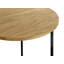 Illinois Cross Legs End Table