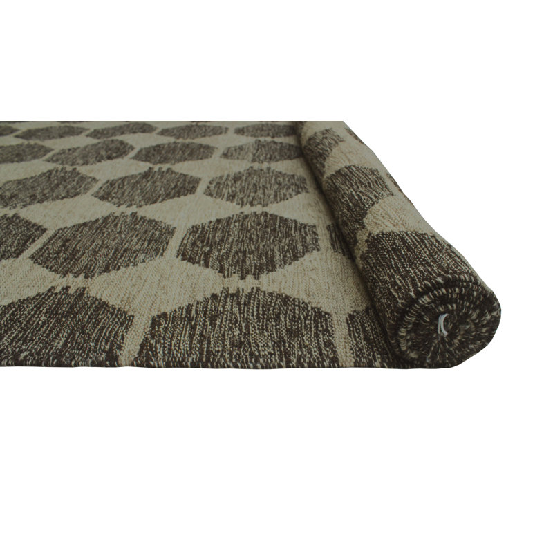 Chasen Wool Striped and Geometric Indoor Rug