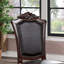 Chaises d'appoint traditionnelles en bois massif