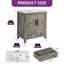 Meuble-lavabo avec tiroir 30 po Farmhouse-1169790328