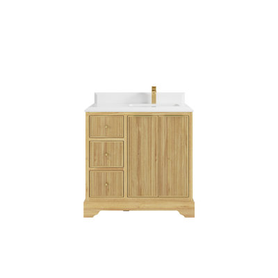 Meuble-lavabo simple l 36 po x P 22 po x H 36 po
