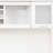 L Shaped Home Office Computer Desk with Drawers, 2-tier Bookshelf & Storage Fill Cabinet, Wood Executive Study Table Writing Desk, White