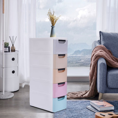 Kiven 5 Drawer Storage Drawer