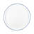 Canvas Home Abbesses Blue Rim 3 Piece Dinnerware Set, Service For 1