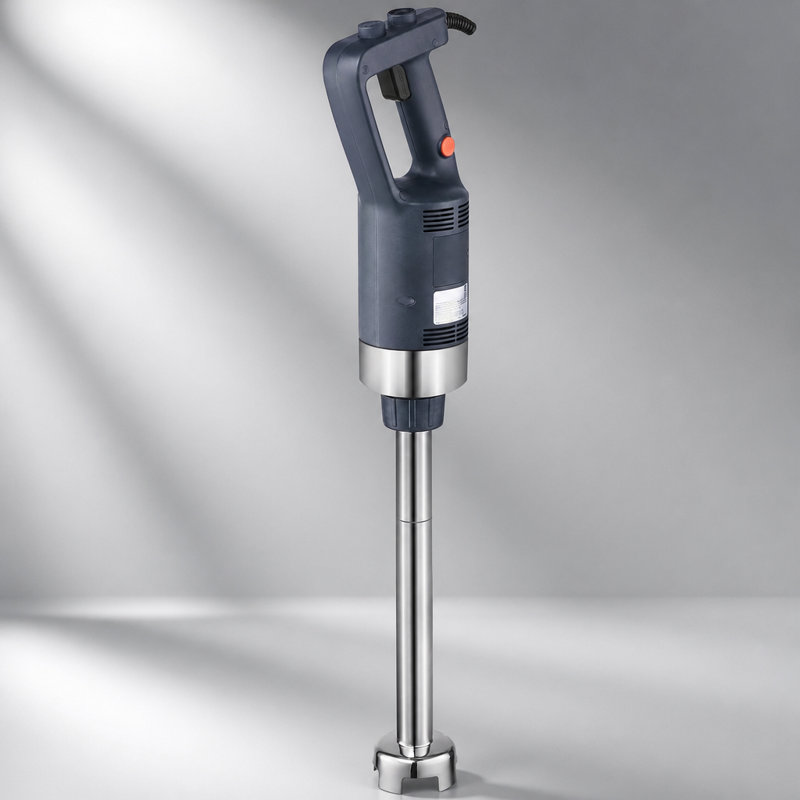 Commercial Immersion Blender 500W Heavy Duty Hand Mixer 16 Inch Stepless Variable Speed with Stainless Steel Blade