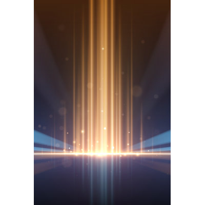 «Abstract Rays Effect», impression sur toile