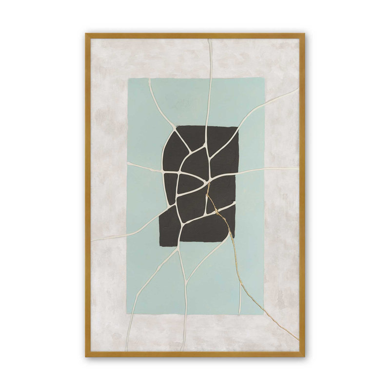Impression sur toile «transit plan I» par Michael Willett, Impression sur cadre ouvert sans papier mat, H 18 po x l 12 po