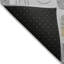 Tapis gris intérieur / extérieur lavable à la machine Claudian ACN1670-104372774