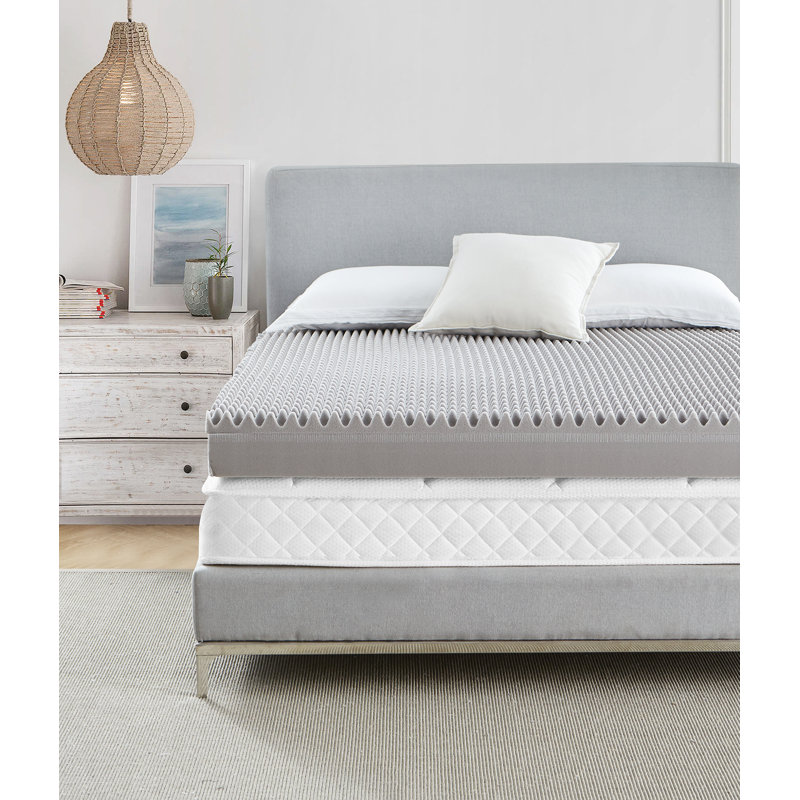 Clairview Extra-long Twin 6'' Memory Foam Mattress Topper, Twin XL