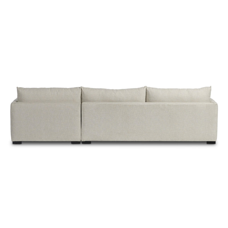 Wickham Leather 2 - Piece Chaise Sectional, Right Arm Facing